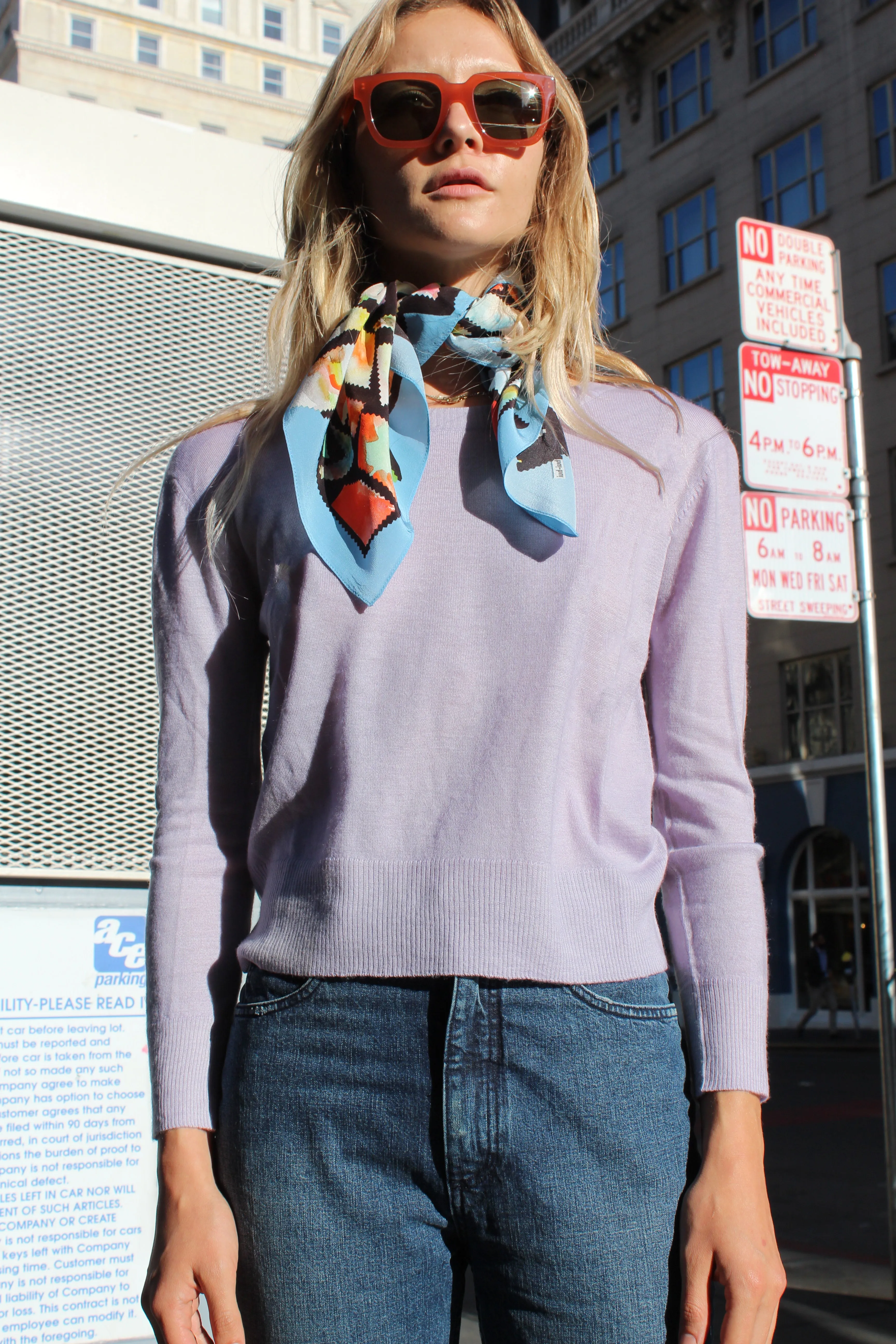 Beklina Cashmere Loma Top Lavender