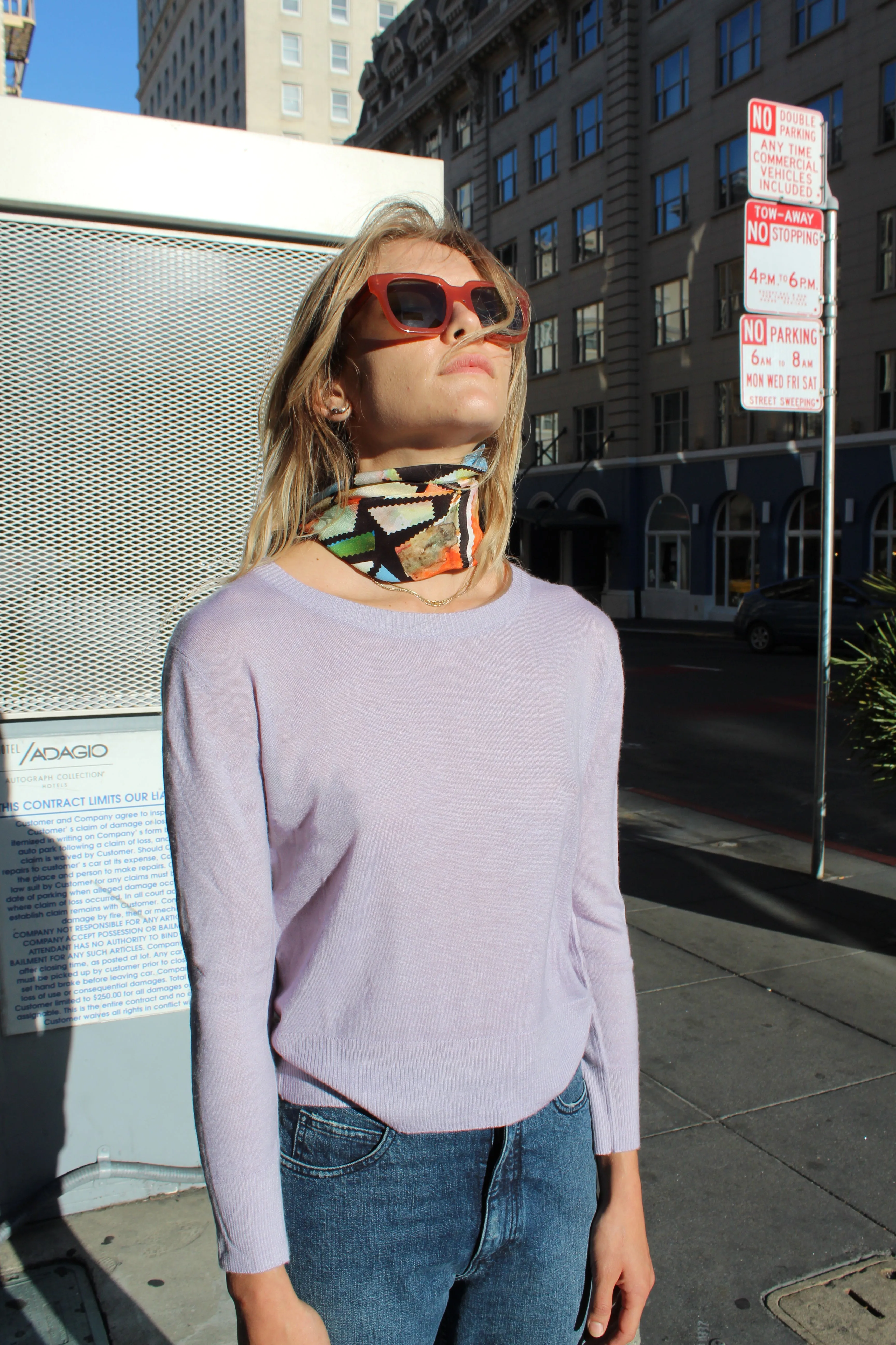 Beklina Cashmere Loma Top Lavender