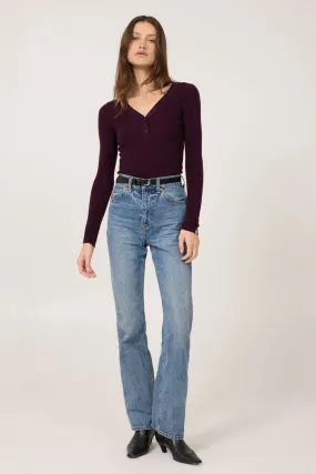 Bristol Merino Henley - Syrah