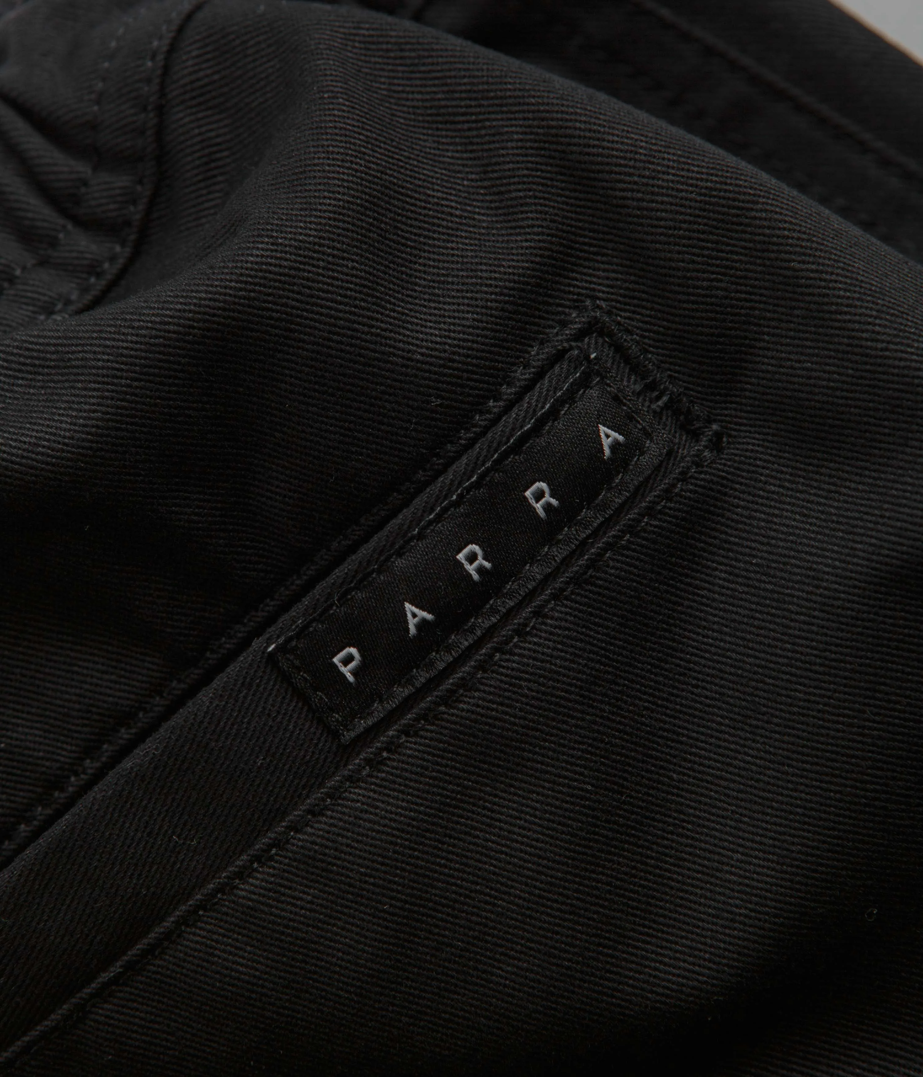 by Parra Stitched Up Duck Pants - Black / Black