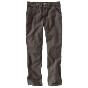 Carhartt Men's Gravel Relaxed Fit Washed Duck Work Dungaree