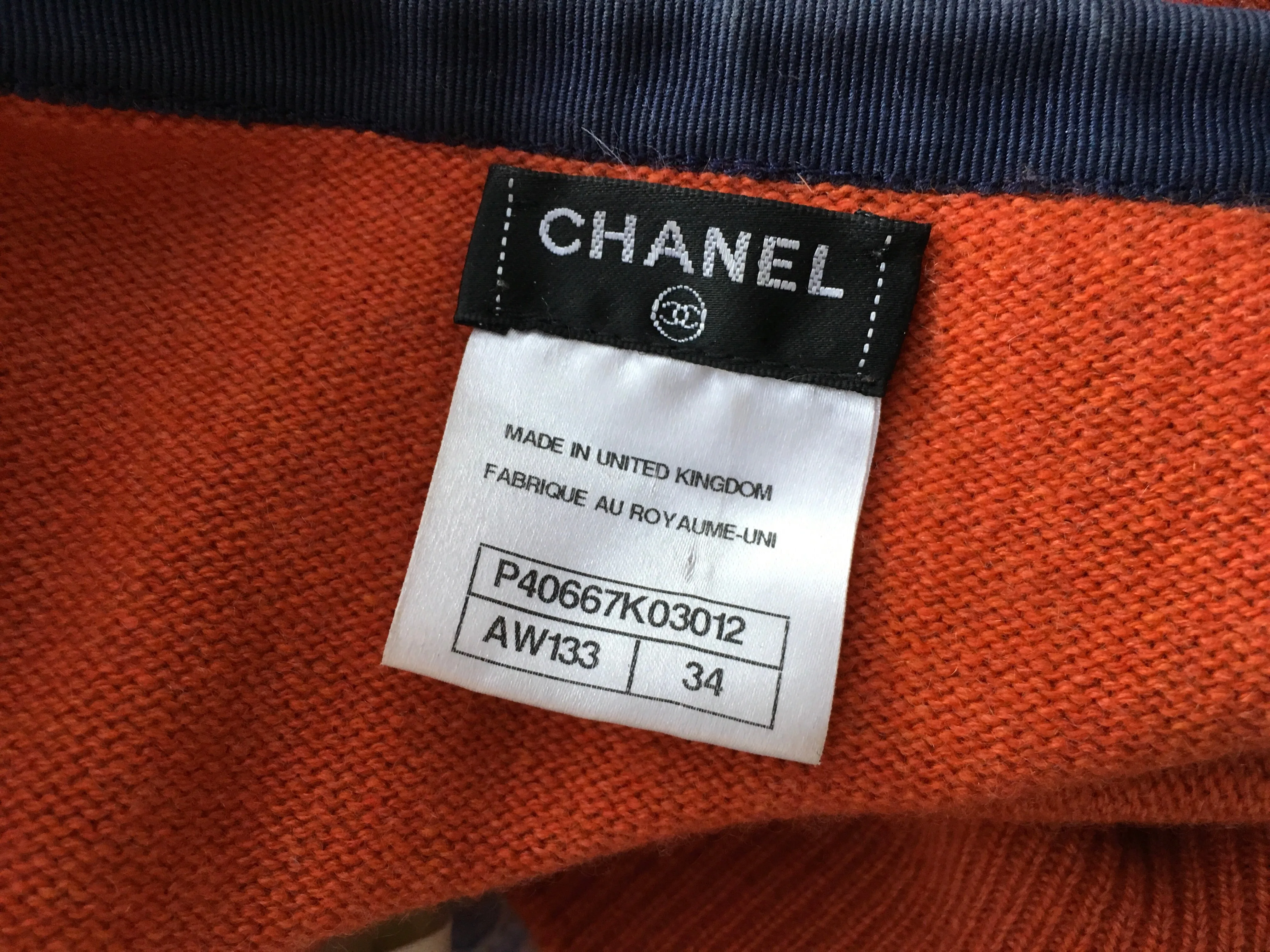 CHANEL 2011 PARIS PURE CASHMERE CARDIGAN LADIES