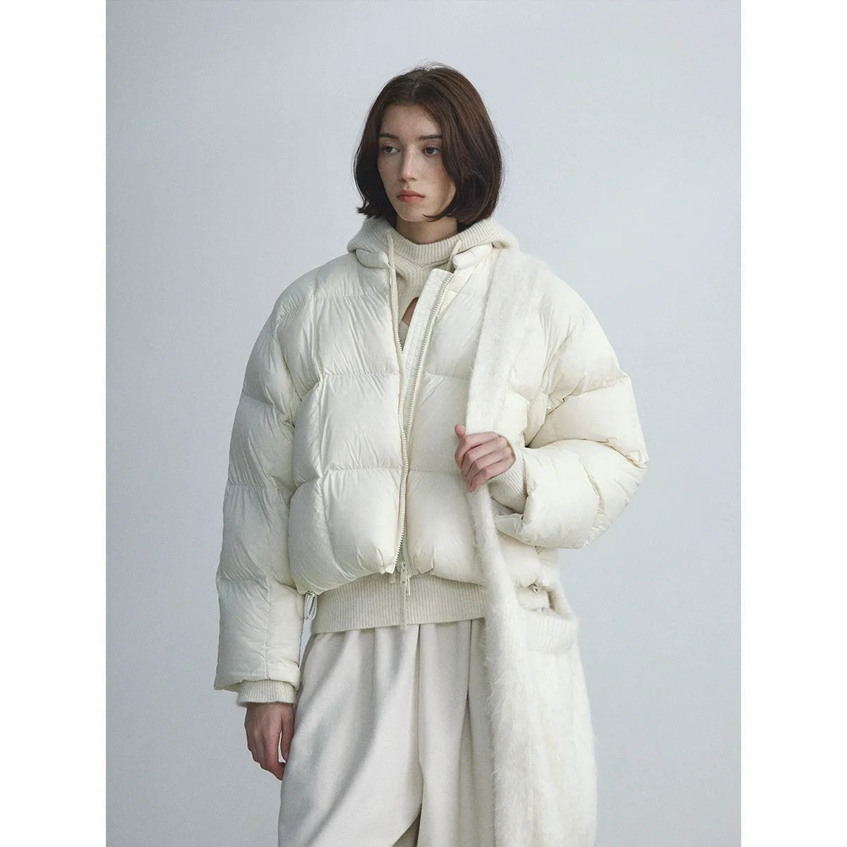 Cream Puff Down Jacket