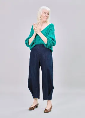 Crop Trousers in organic denim
