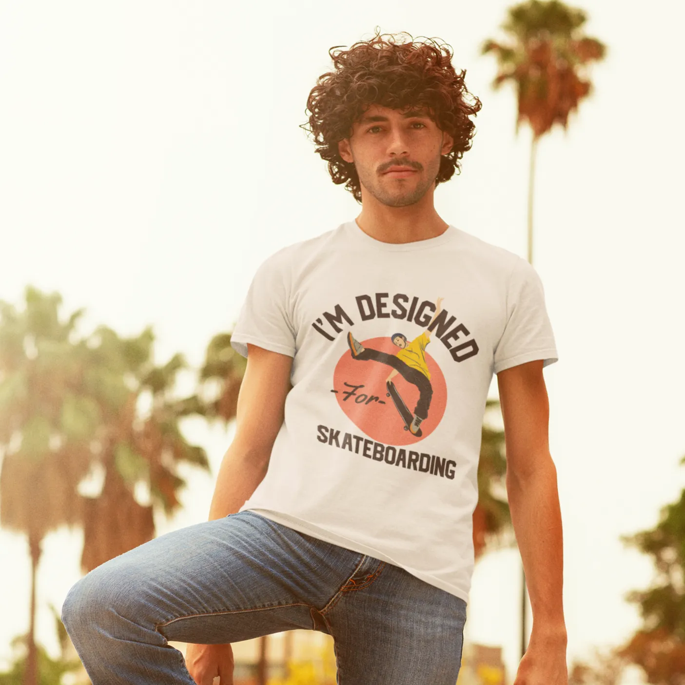 Designed for Skateboarding T-Shirt