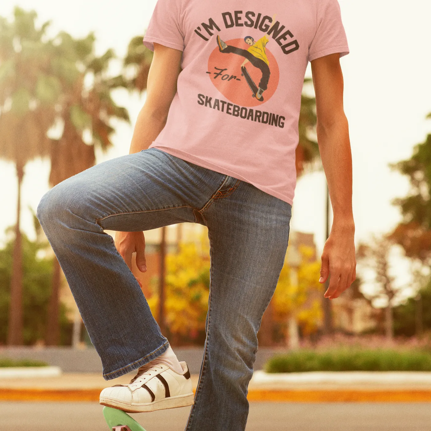 Designed for Skateboarding T-Shirt