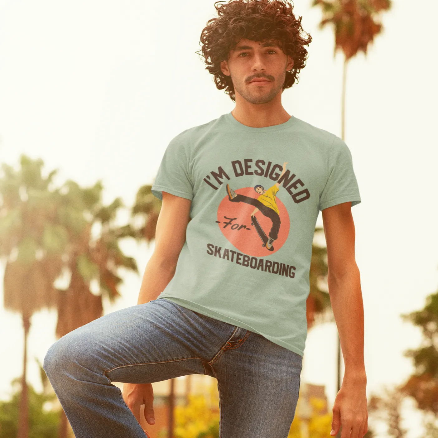 Designed for Skateboarding T-Shirt