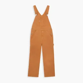 Dickies Duck Canvas Bib Stone Washed Brown Duck