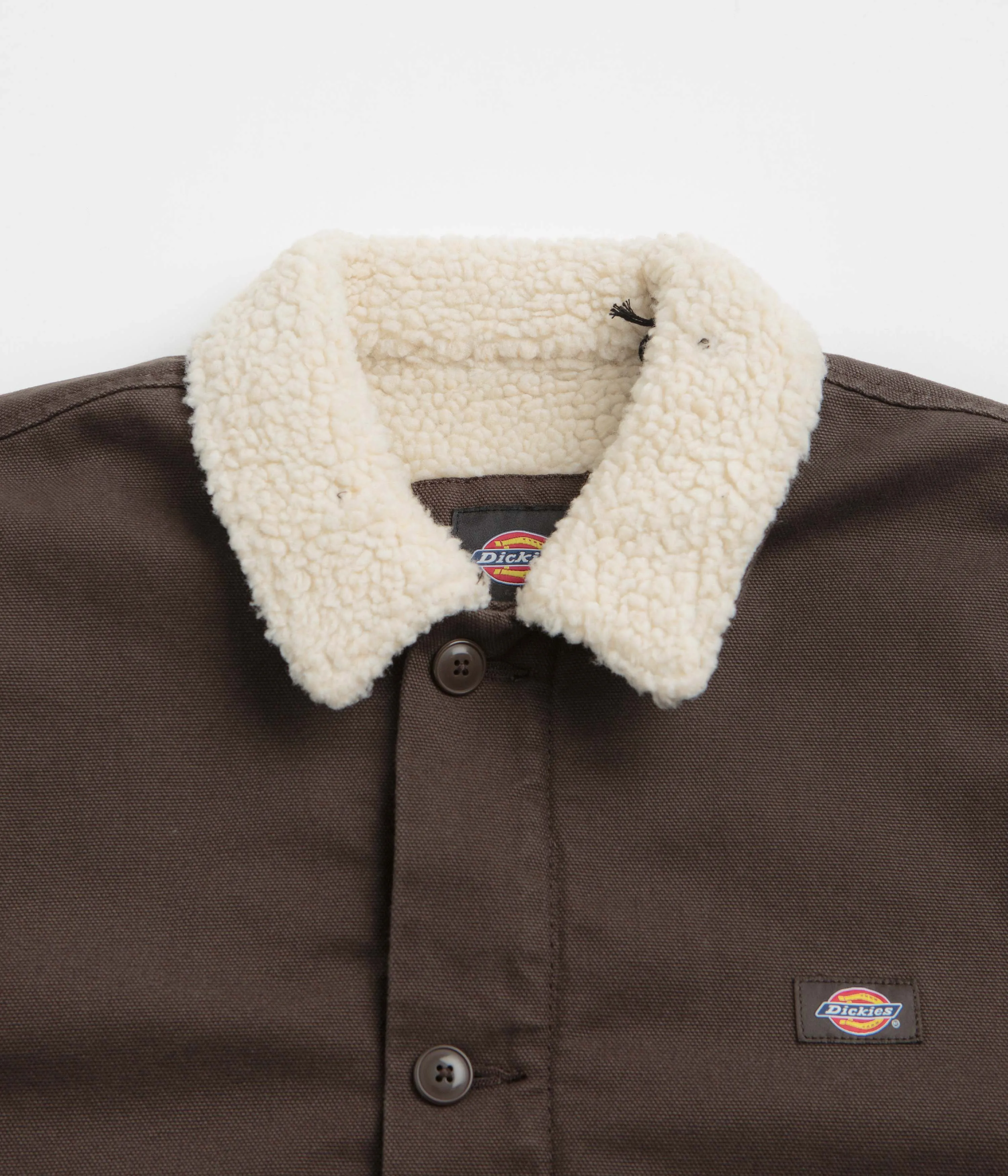 Dickies Duck Canvas Deck Jacket - Dark Brown