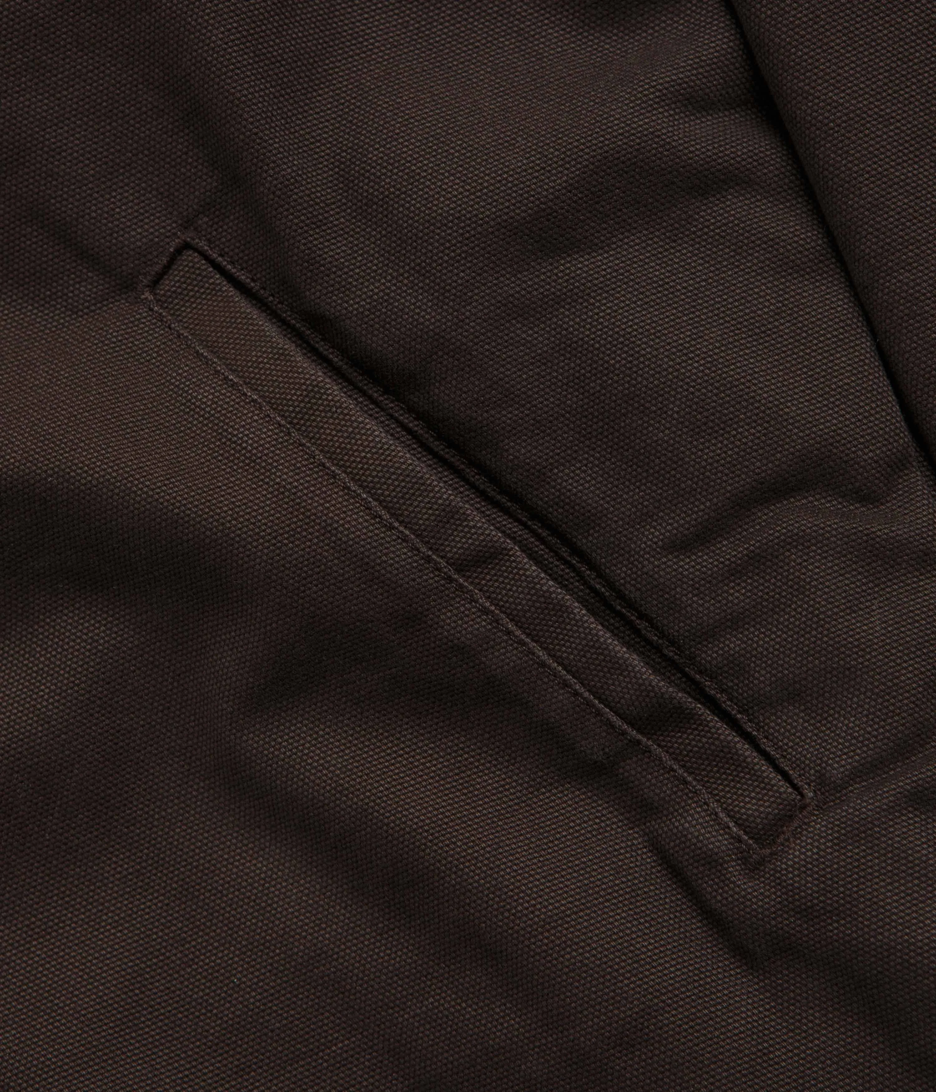 Dickies Duck Canvas Deck Jacket - Dark Brown