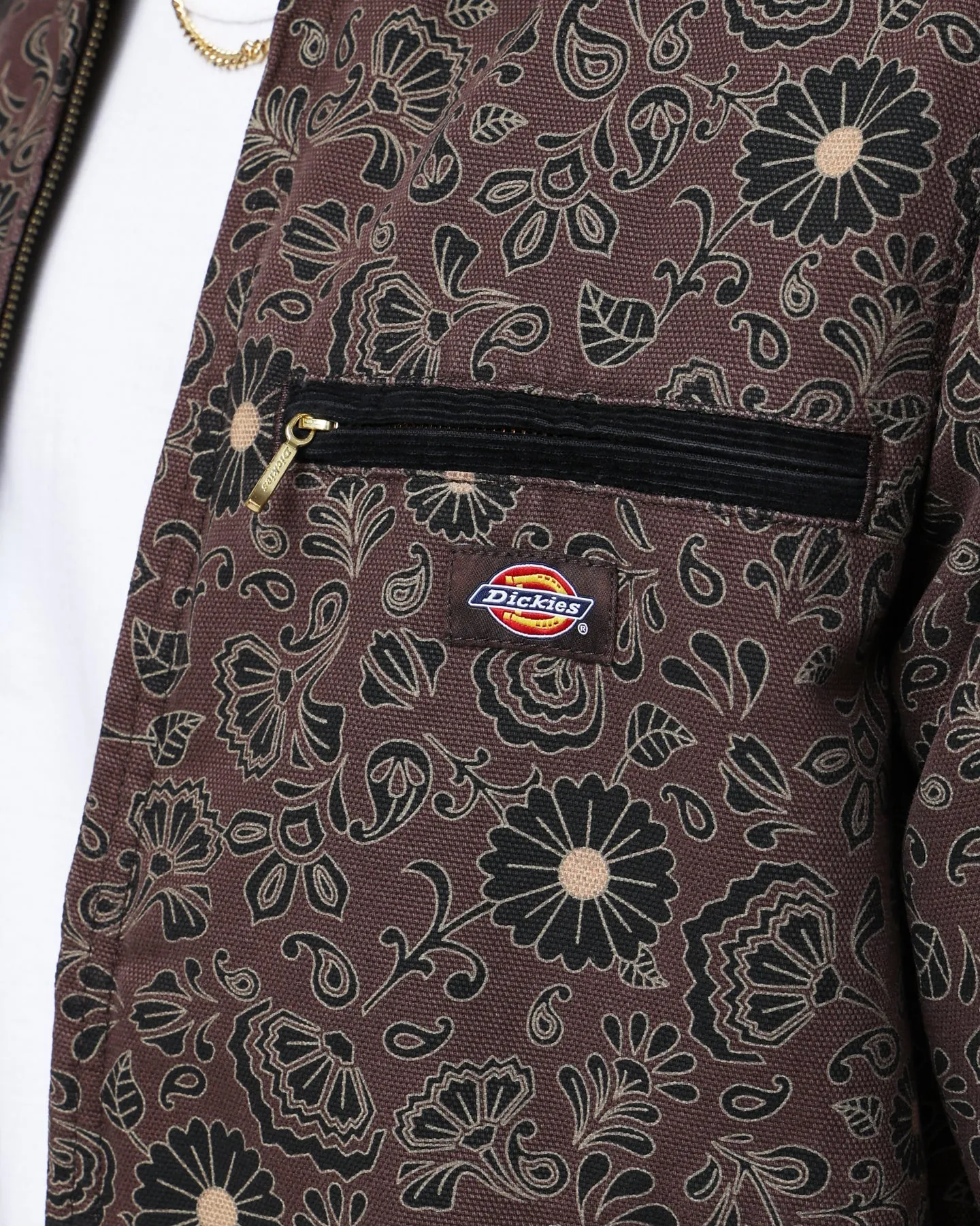 Dickies Ellis Floral Duck Jacket Floral