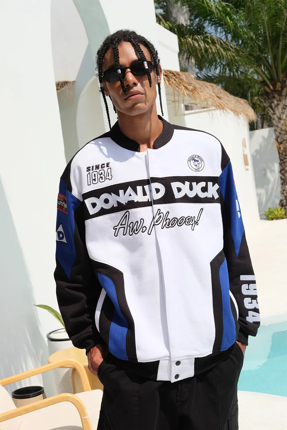 Donald Duck Varsity Jacket