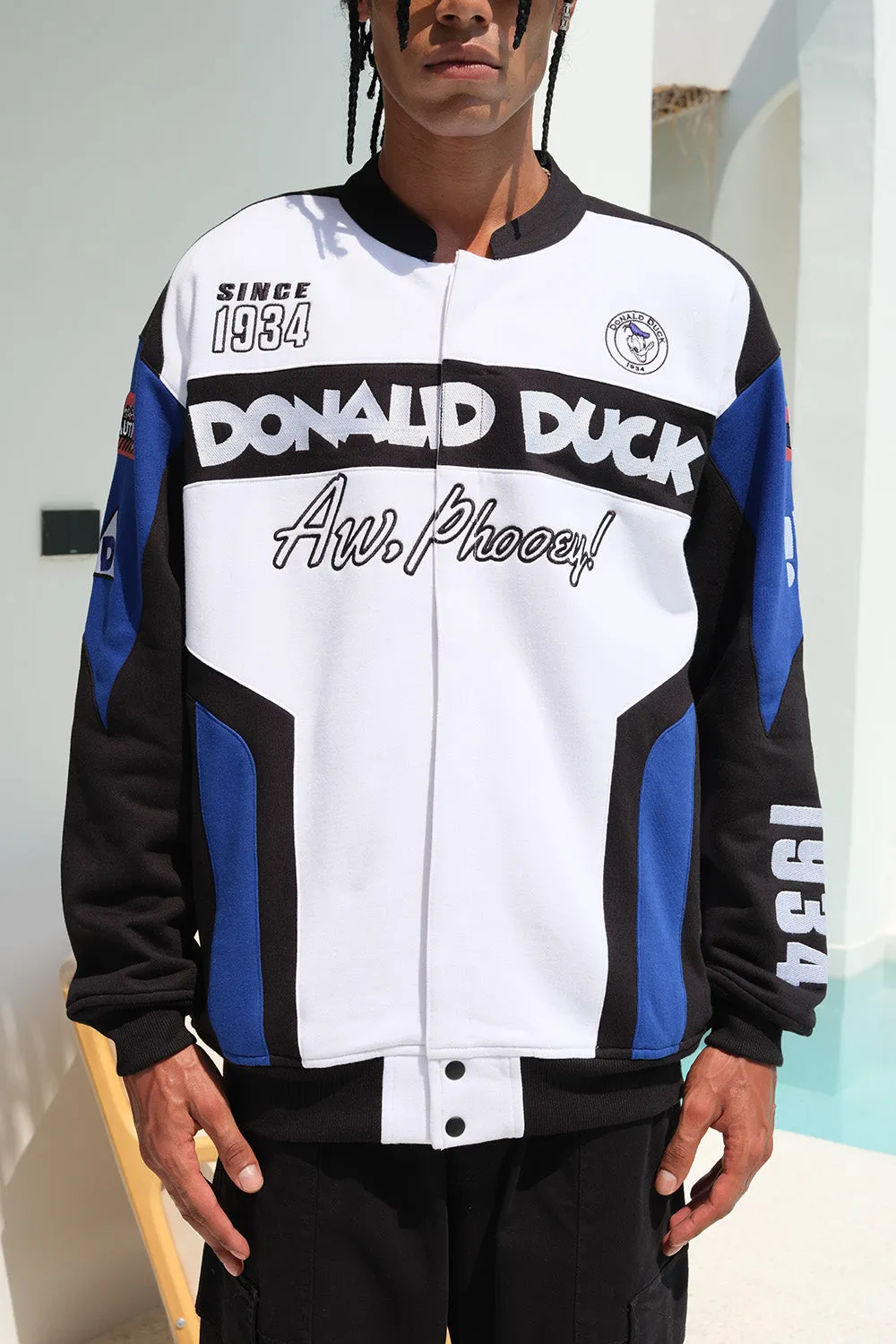 Donald Duck Varsity Jacket