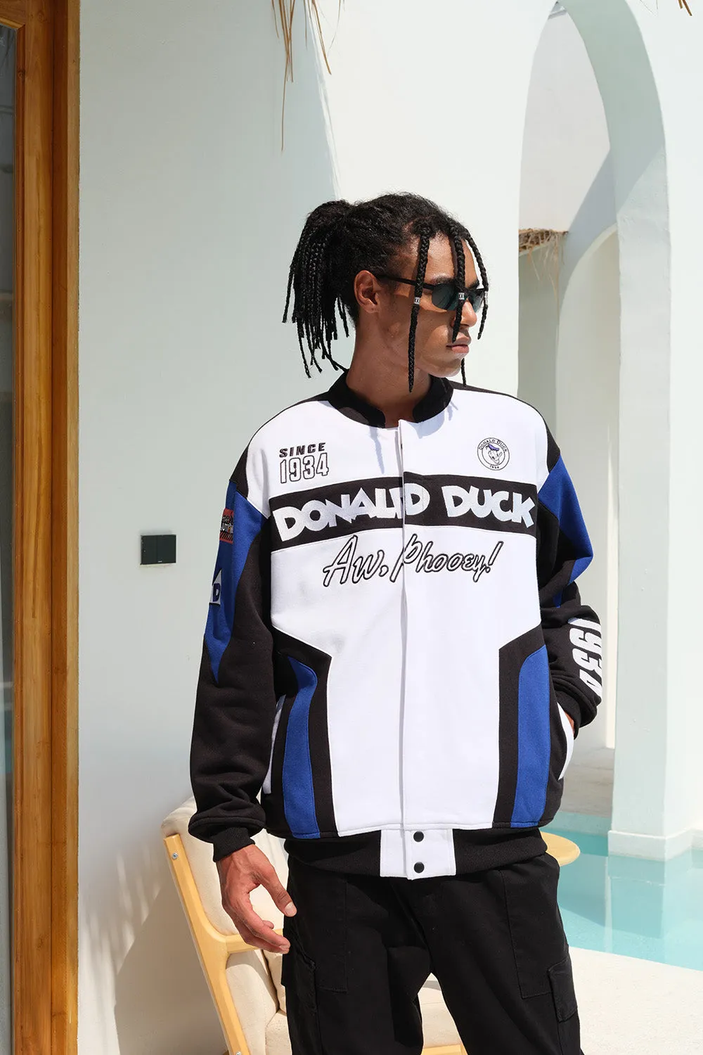 Donald Duck Varsity Jacket
