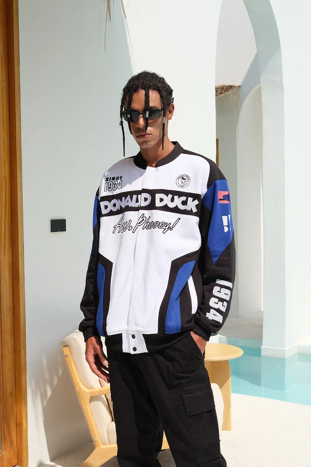 Donald Duck Varsity Jacket