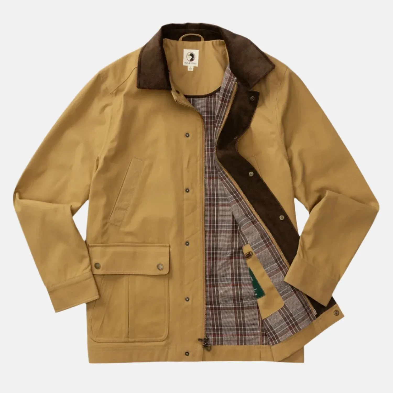 Duck Head - Waxed Duck Canvas Jacket - Dull Gold