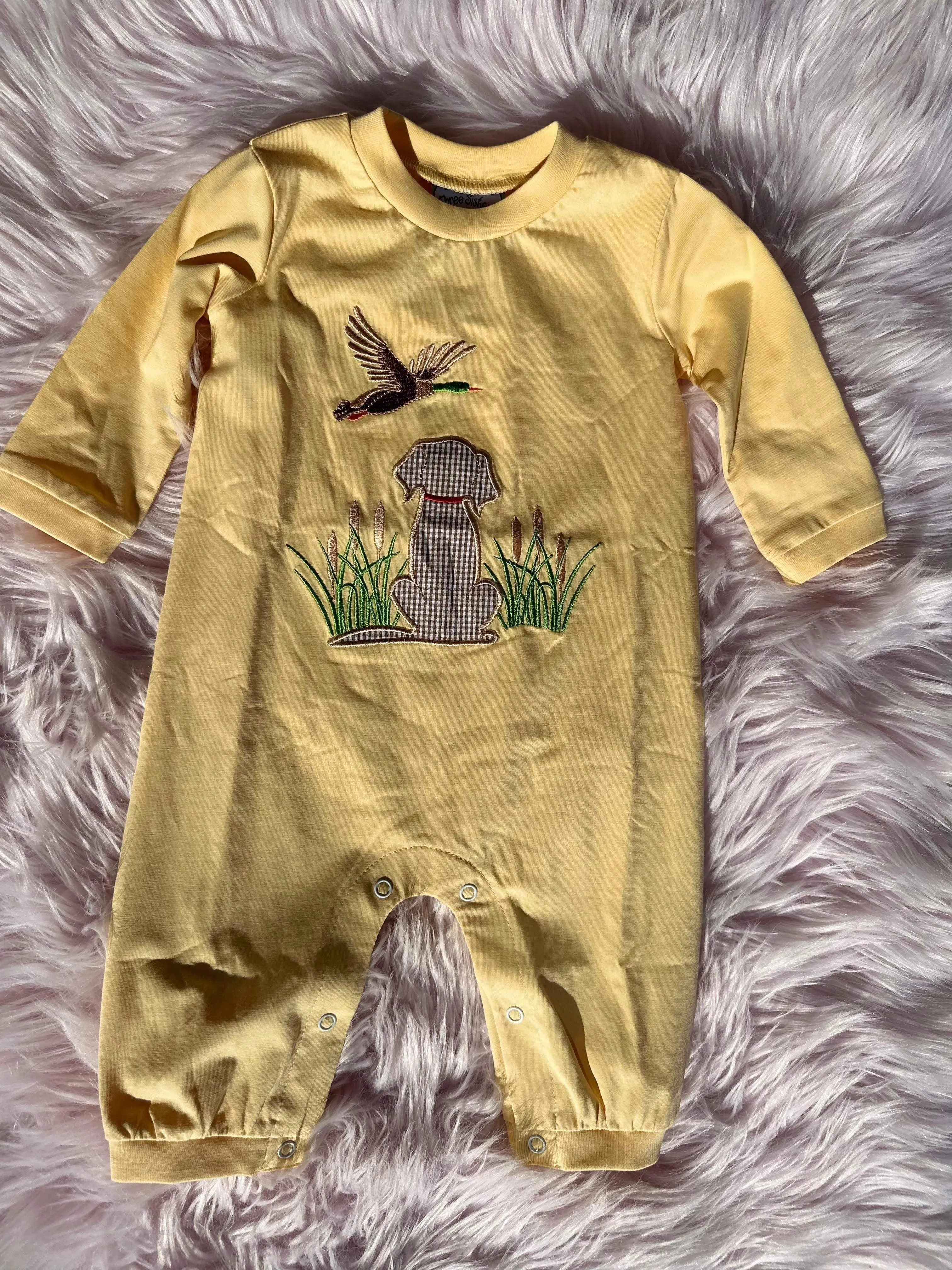 Duck Hunting Applique Romper