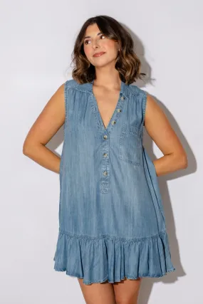 Erica Chambray Dress