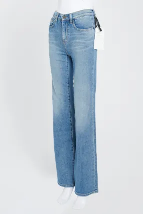 Faded Mid-Blue Jarvis Flared Jeans