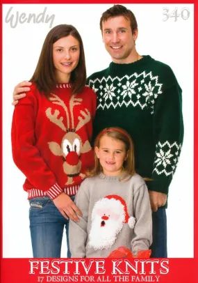 Festive Knits by Wendy