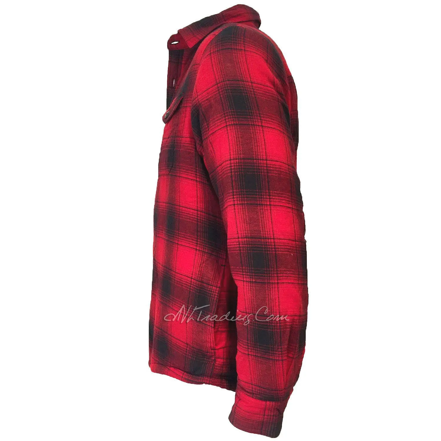 FIELD & STREAM Sherpa Lined Flannel Shirt Jacket