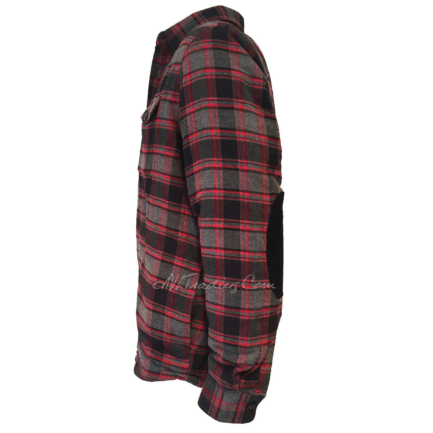 FIELD & STREAM Sherpa Lined Flannel Shirt Jacket