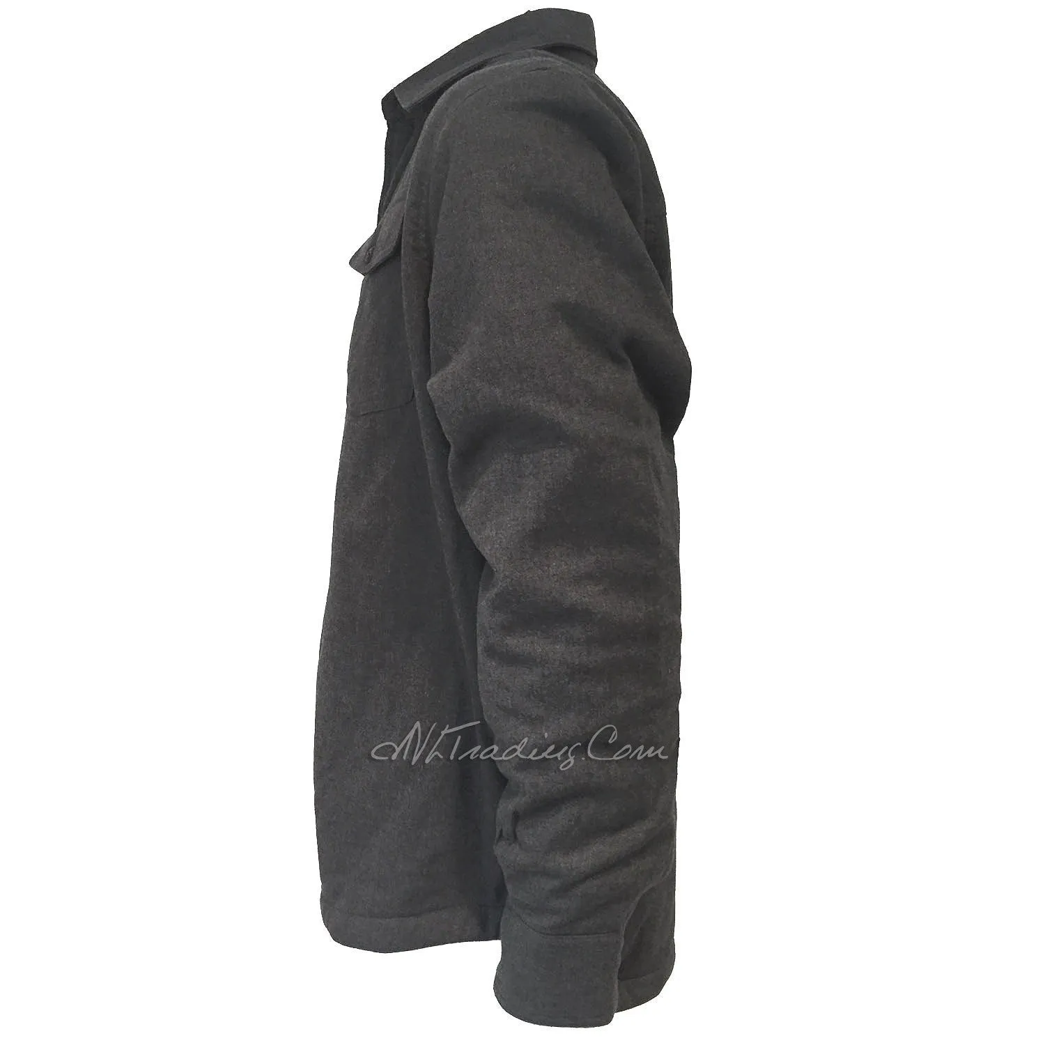 FIELD & STREAM Sherpa Lined Flannel Shirt Jacket
