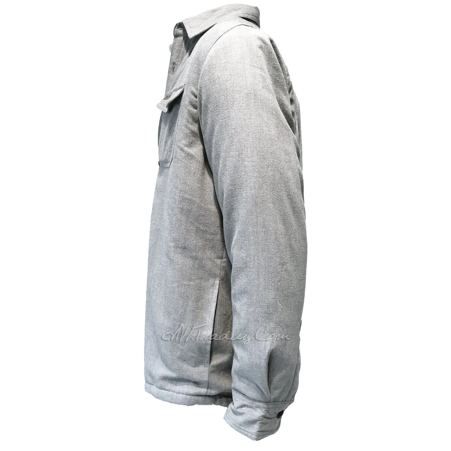 FIELD & STREAM Sherpa Lined Flannel Shirt Jacket