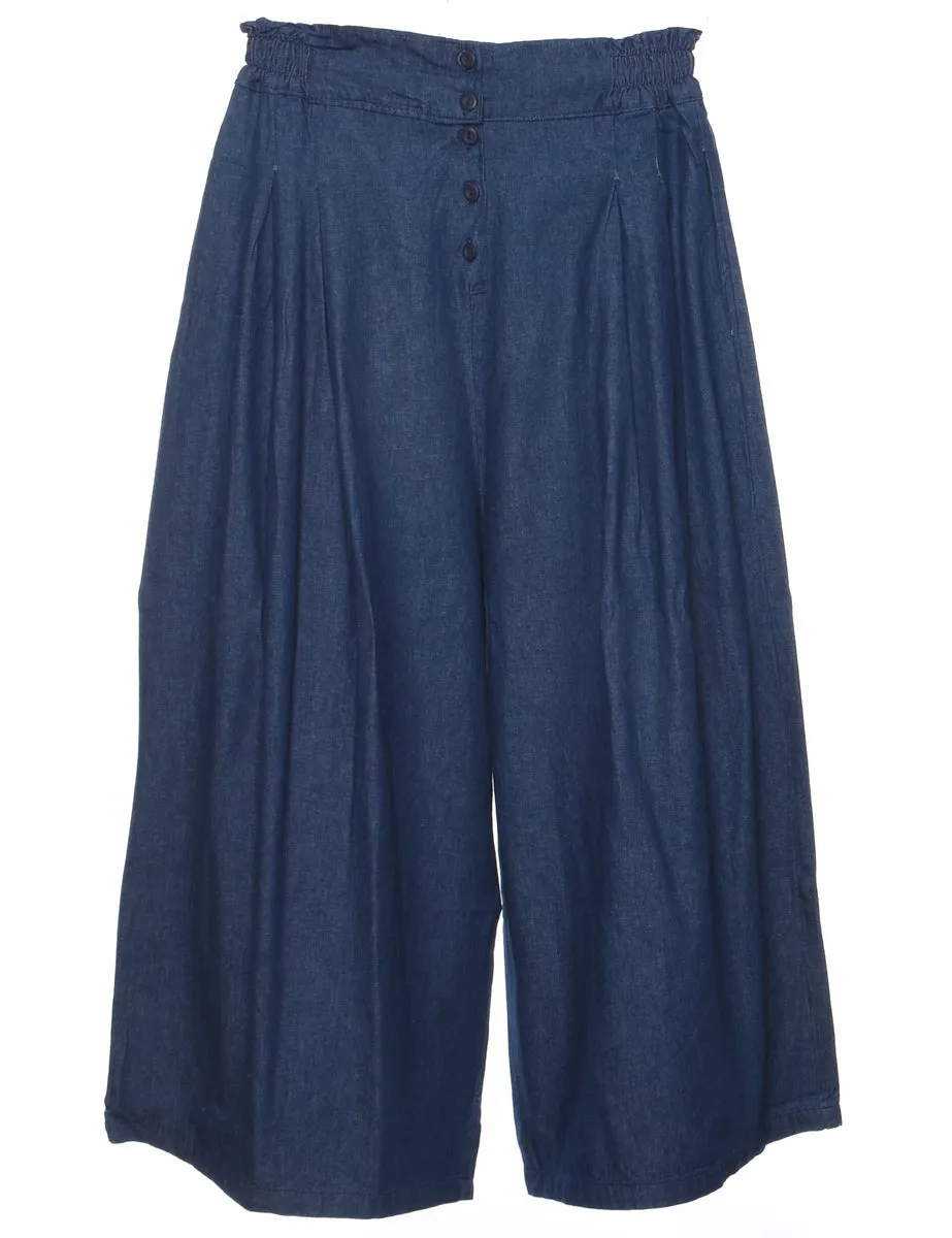 Flared Leg Denim Trousers - W29 L21
