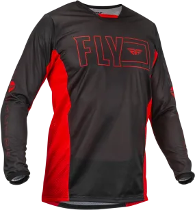 Fly Kinetic Mesh Limited Edition Adult Motocross Jersey Black/Red