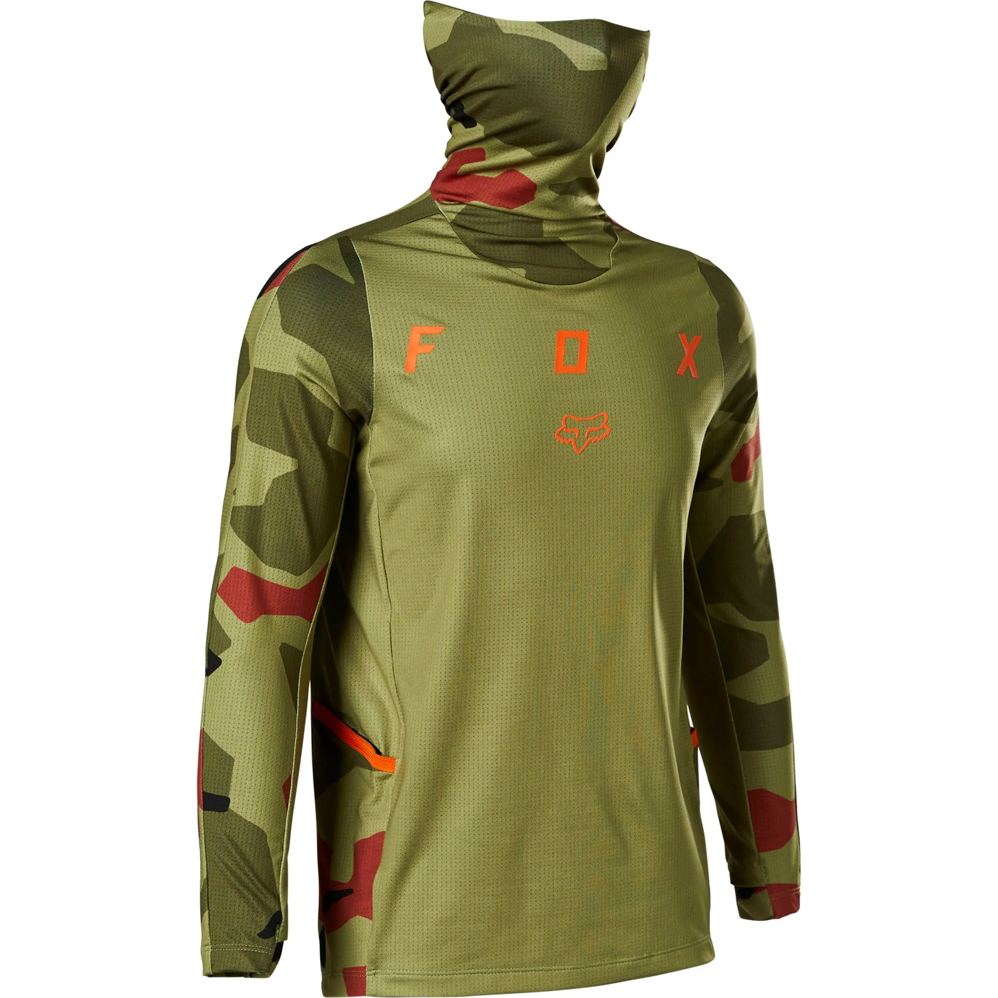 Fox Racing Ranger Drive Offroad Jersey Black Camo Green