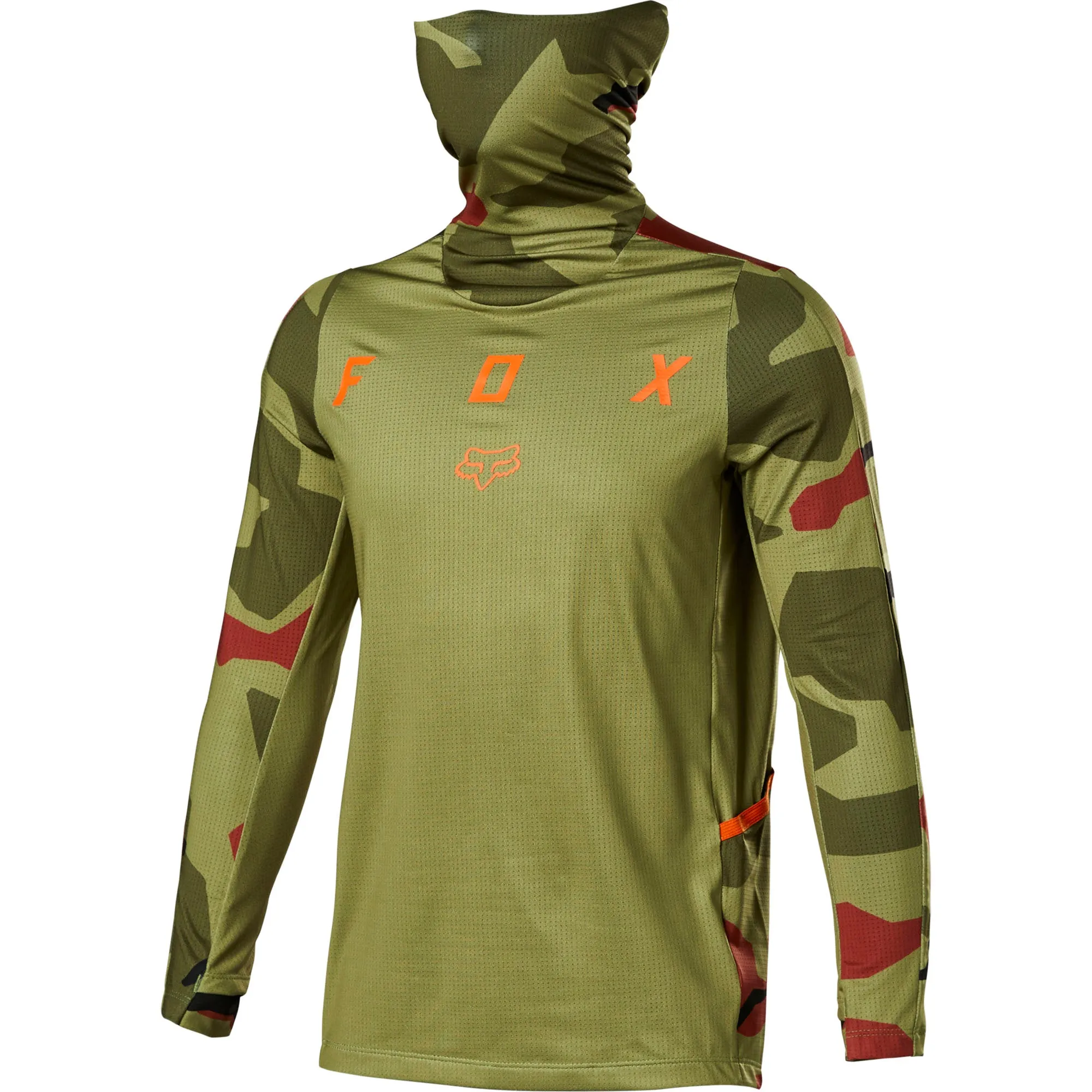 Fox Racing Ranger Drive Offroad Jersey Black Camo Green