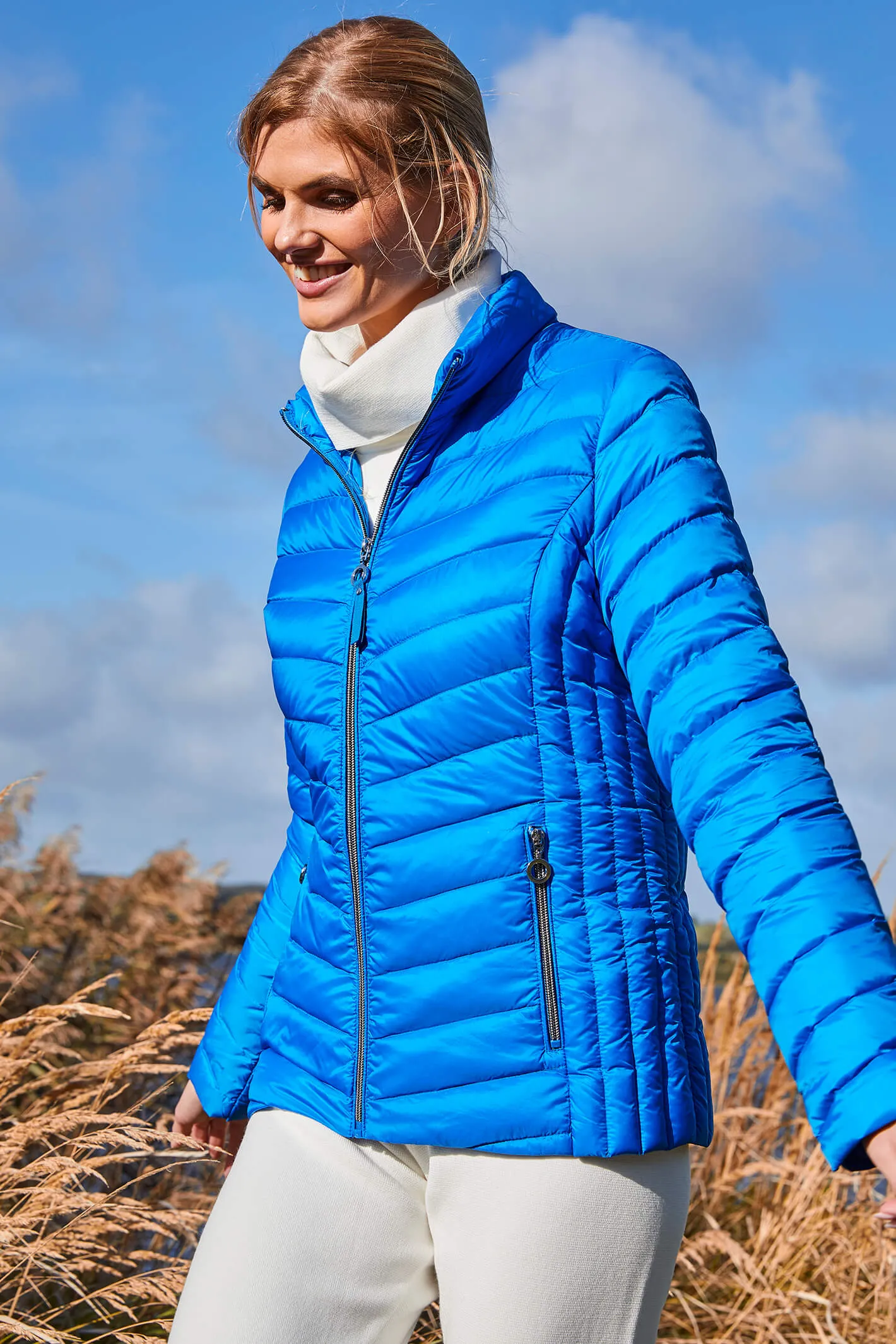 Frandsen 528-588-62 Blue Padded Jacket