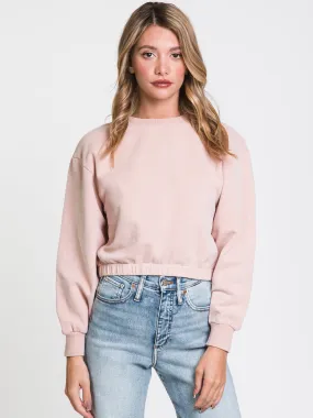 HARLOW MAE CROPPED CREWNECK - CLEARANCE