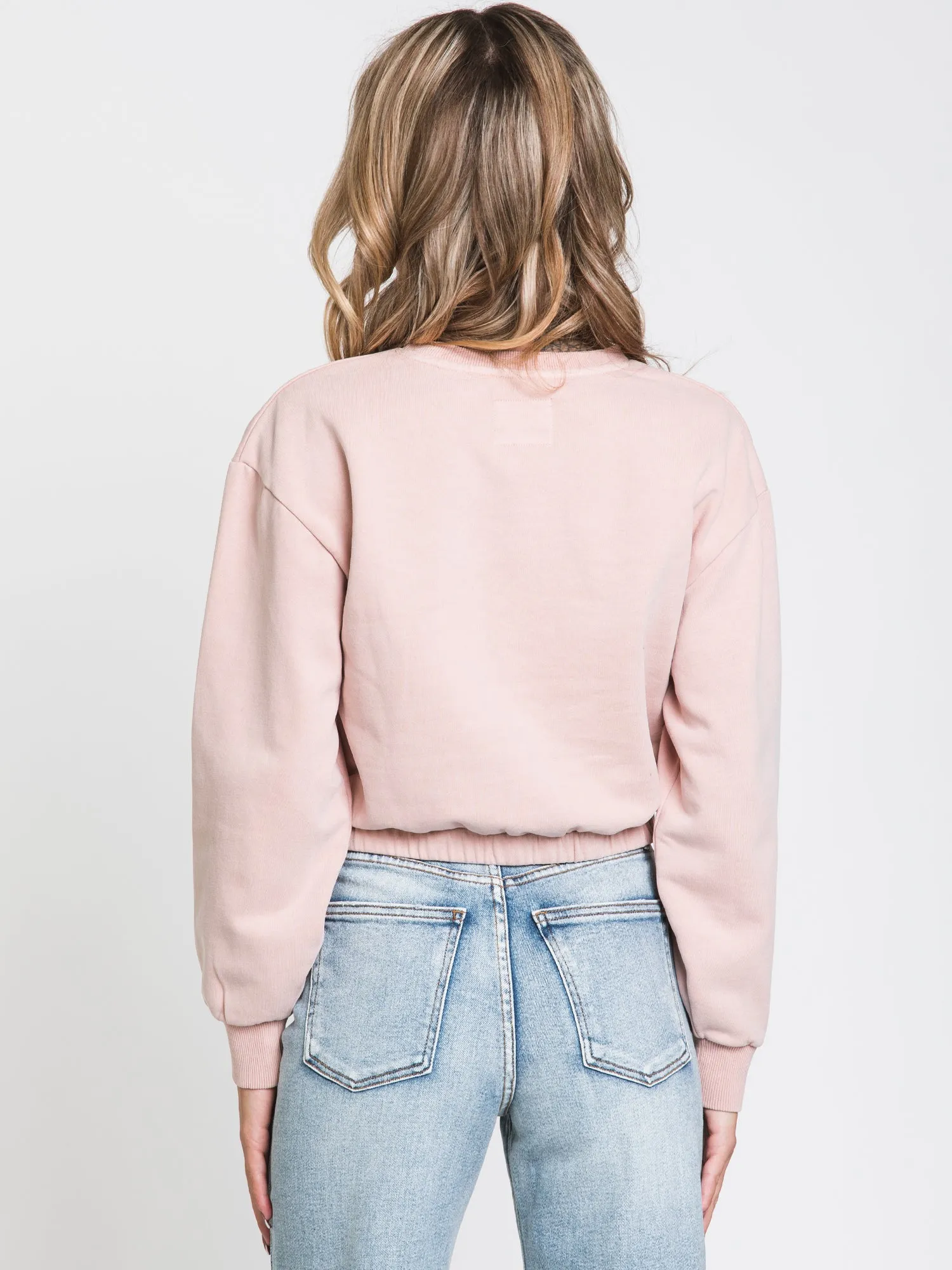 HARLOW MAE CROPPED CREWNECK - CLEARANCE