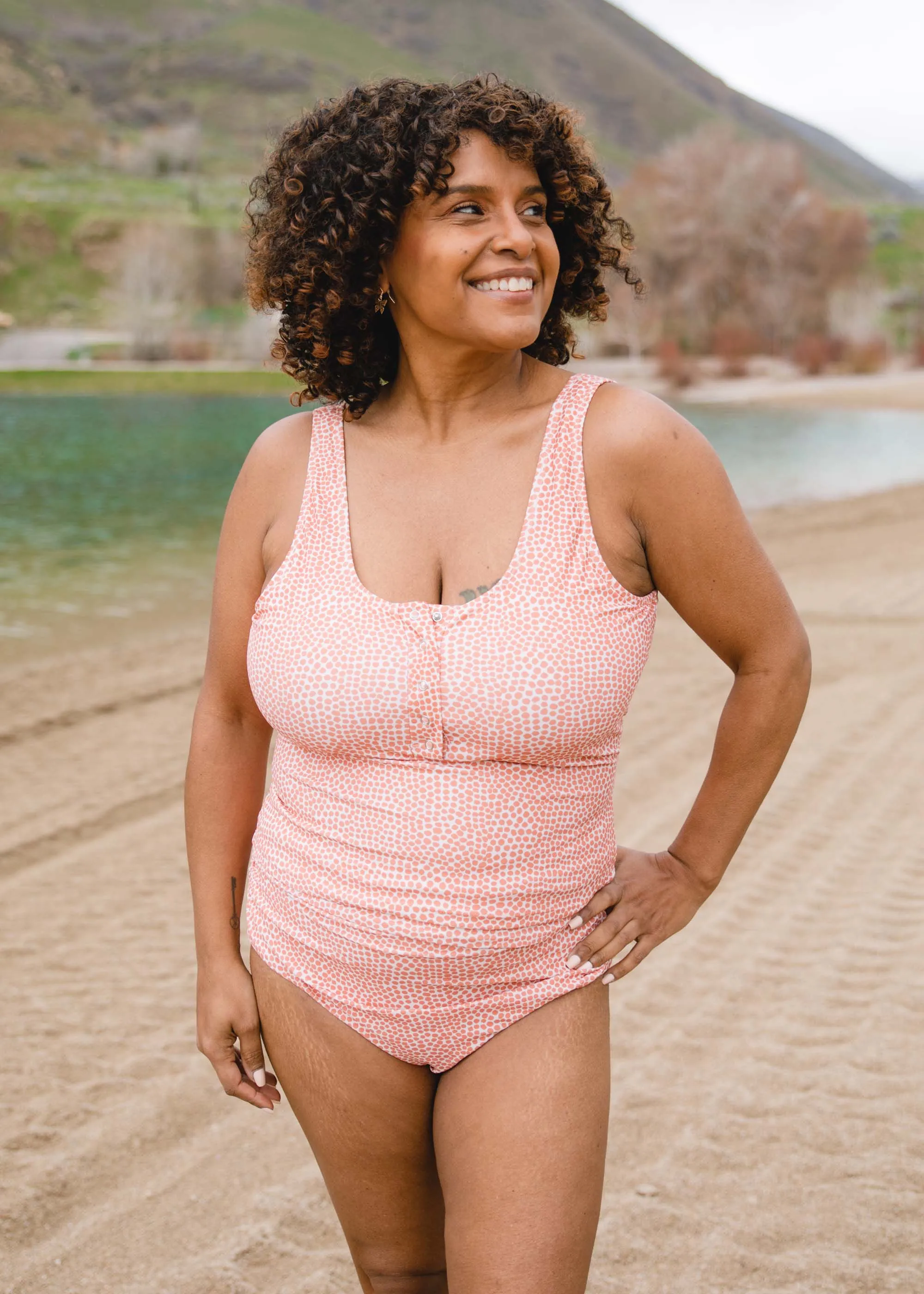 Henley Tankini Top '23