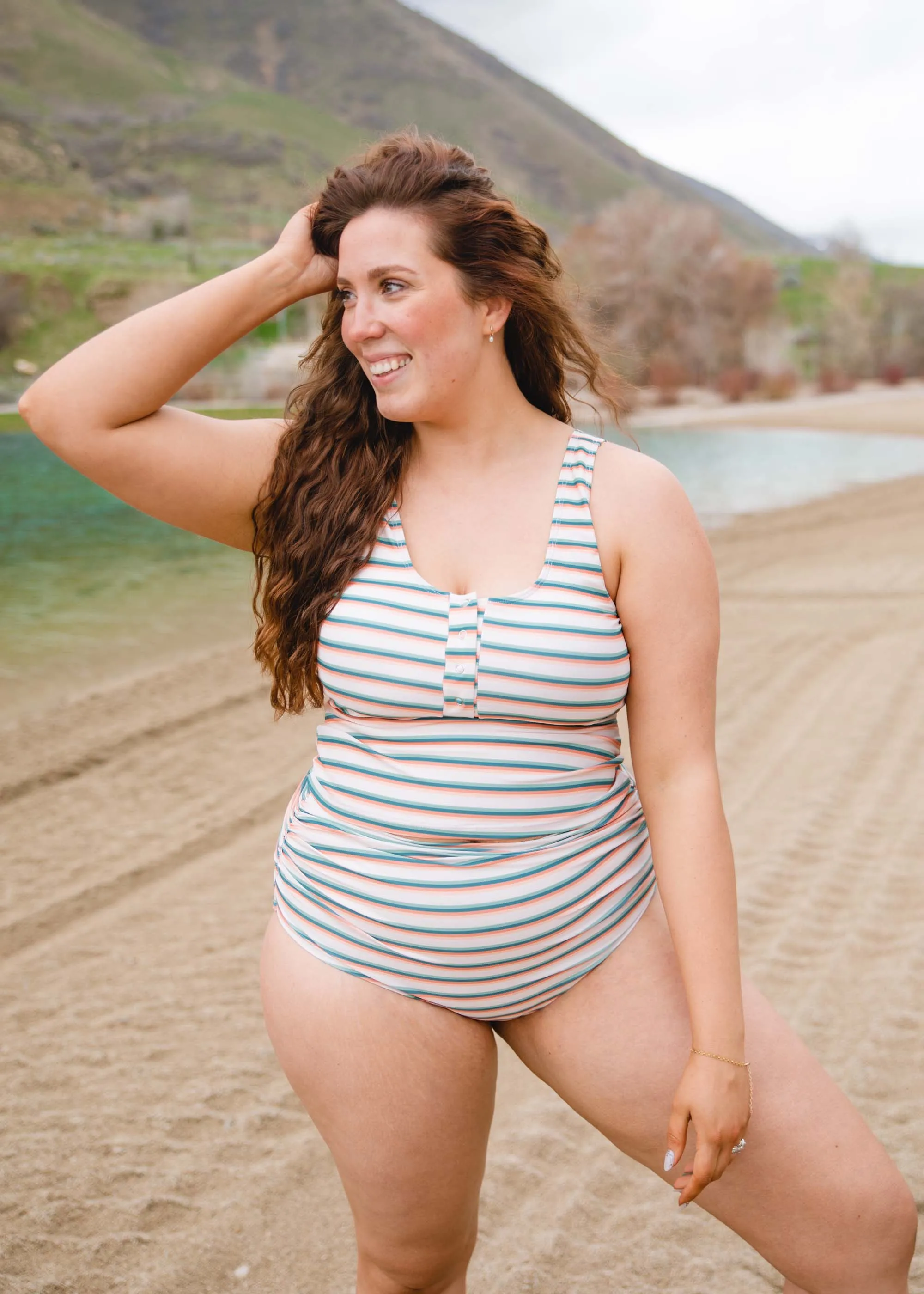 Henley Tankini Top '23