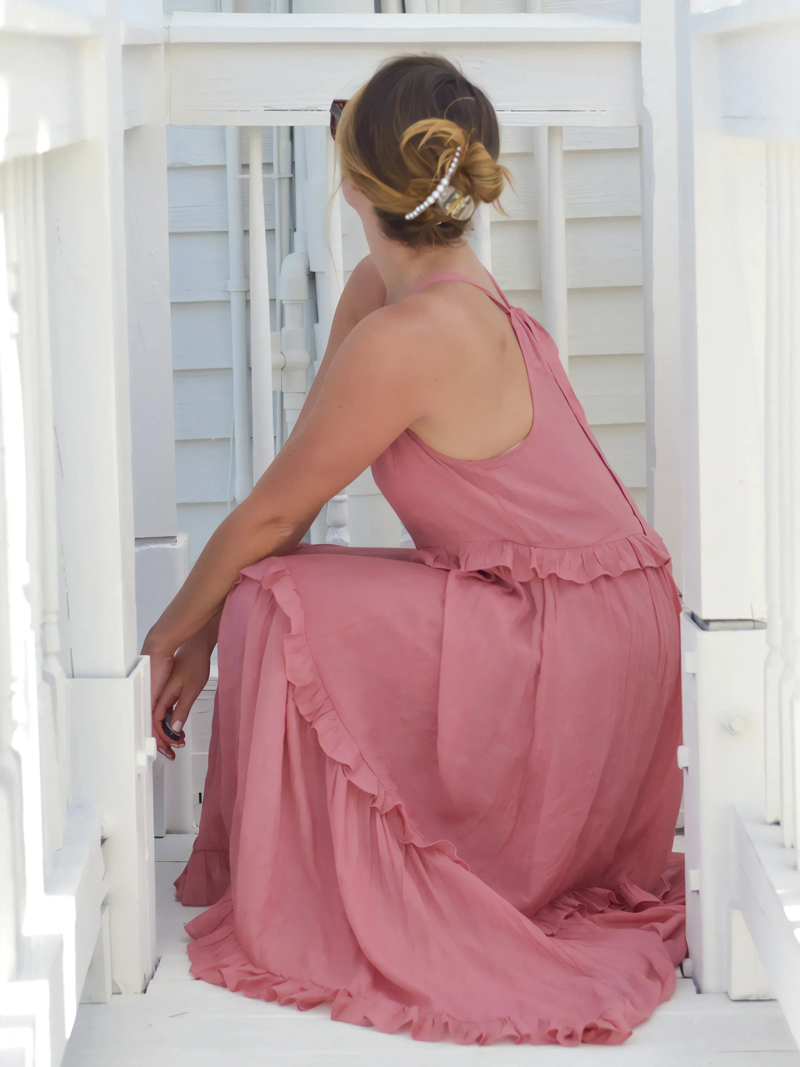 Iren Flowy Summer Maxi Dress