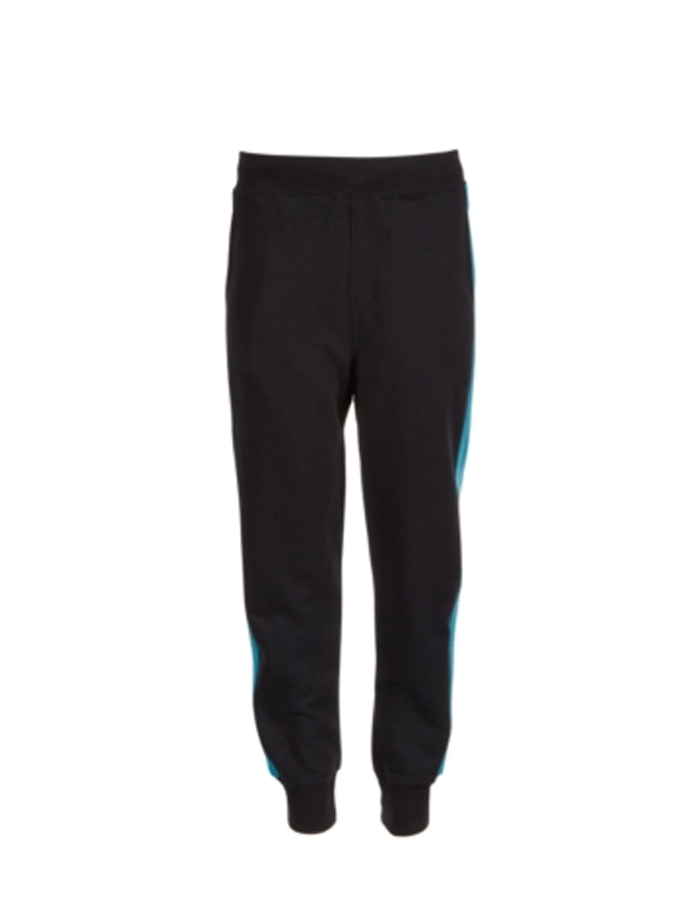 Kids Boy's Colorblocked Sweatpants,Black/Blue