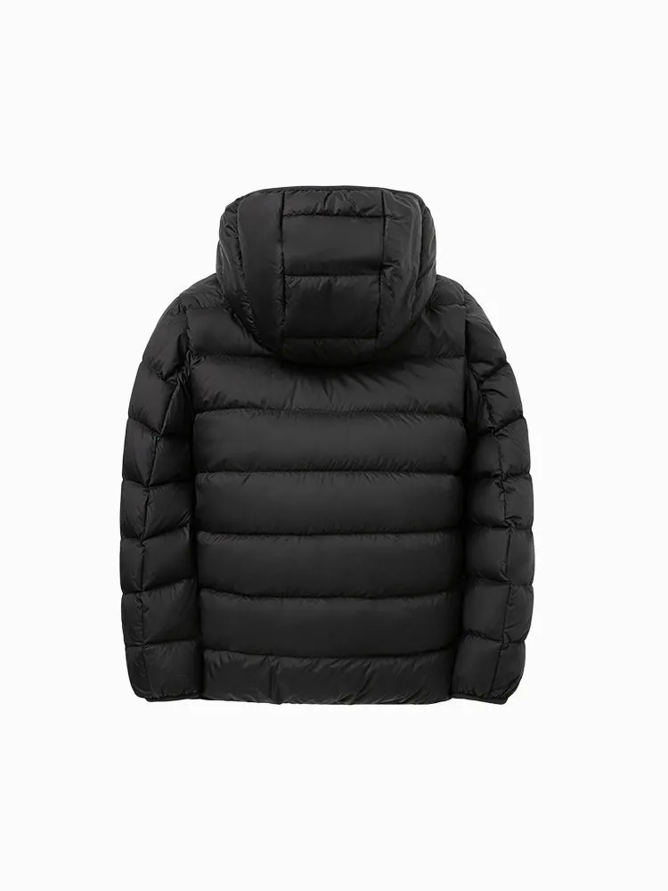 Kids Multicolor Hooded Down Jacket 208422107203