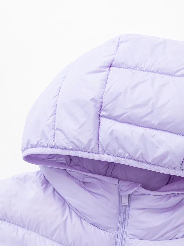 Kids Multicolor Hooded Down Jacket 208422107203