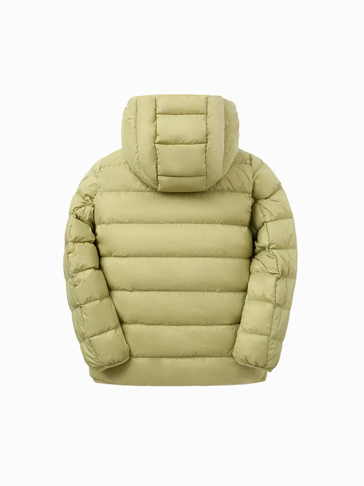 Kids Multicolor Hooded Down Jacket 208422107203