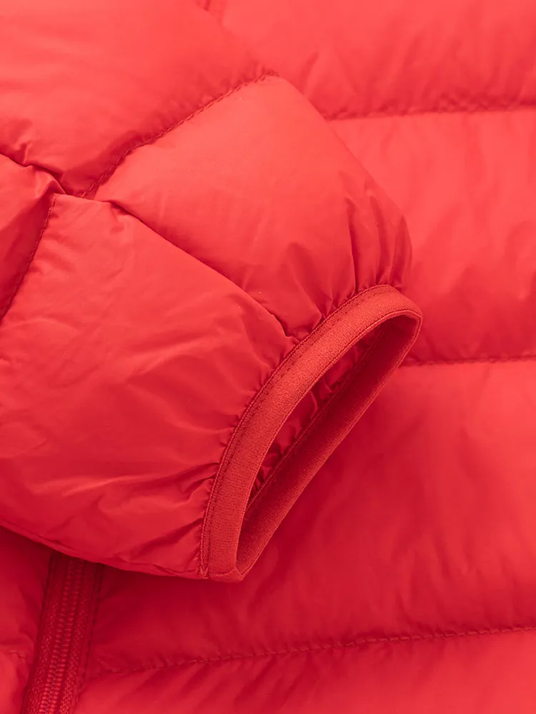 Kids Multicolor Hooded Down Jacket 208422107203