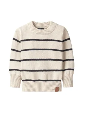 Knit Sweater - Pinstripe