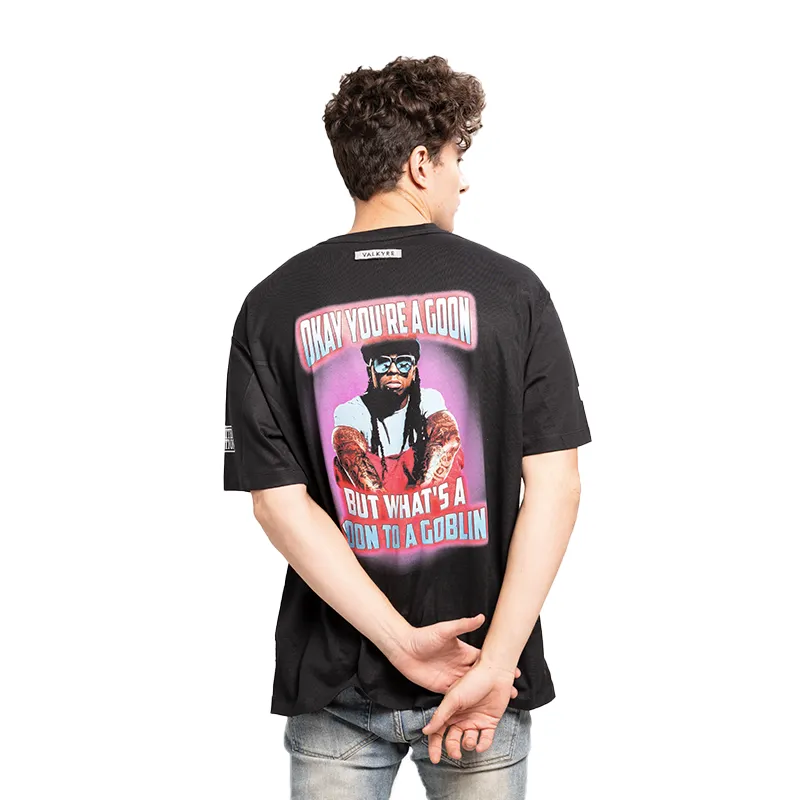 LIL WAYNE 'WHAT'S A GOON TO A GOBLIN' 90s STYLE BOOTLEG VALKYRE T-SHIRT