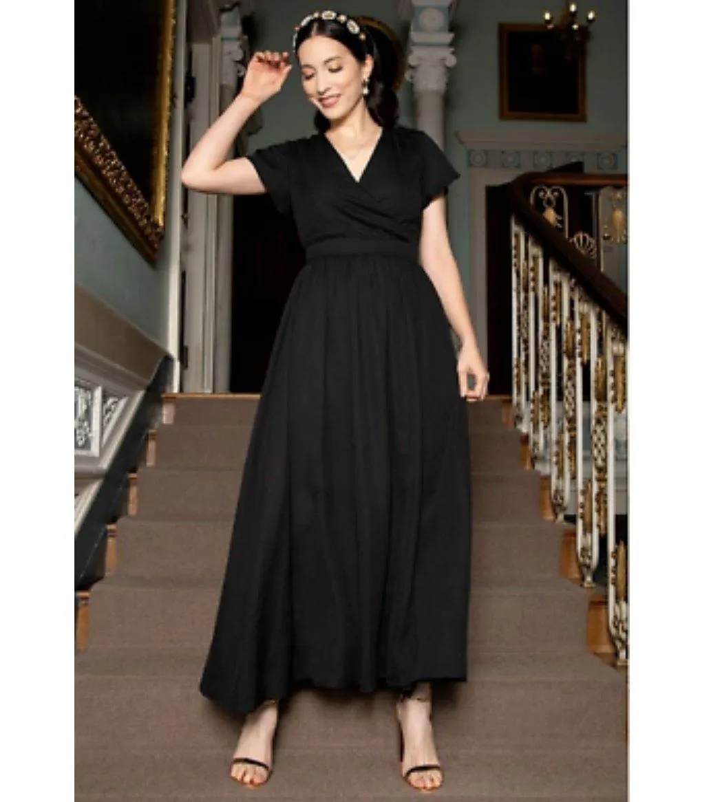 Lindy Bop Aisling Classic Vintage Inspired Maxi Dress