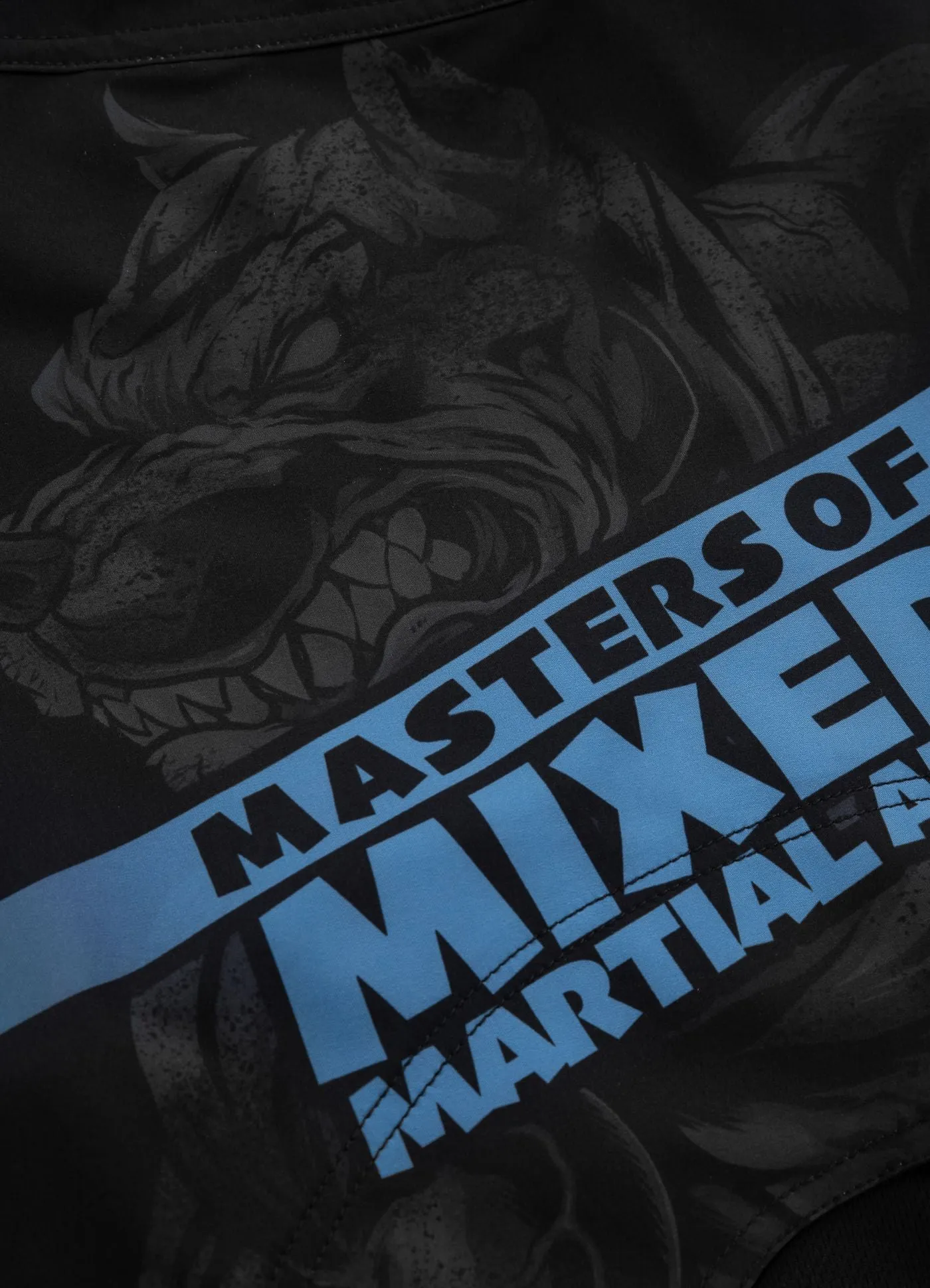 Mesh Training Shorts Performance Pro Plus Masters of MMA Hilltop - Black
