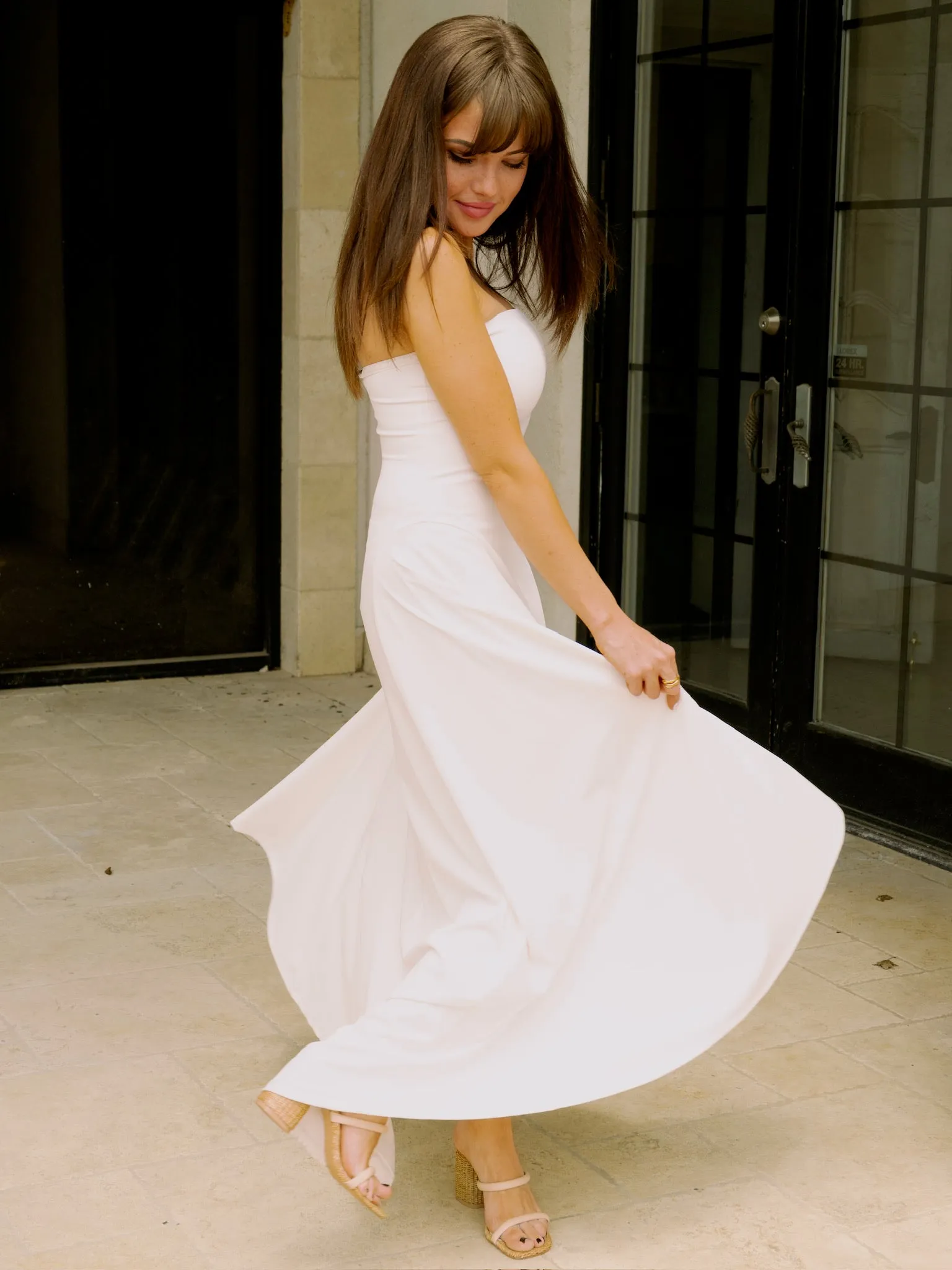 Miss White Midi Dress