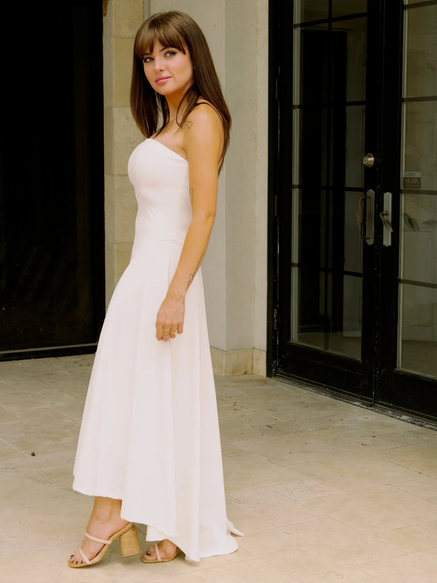 Miss White Midi Dress
