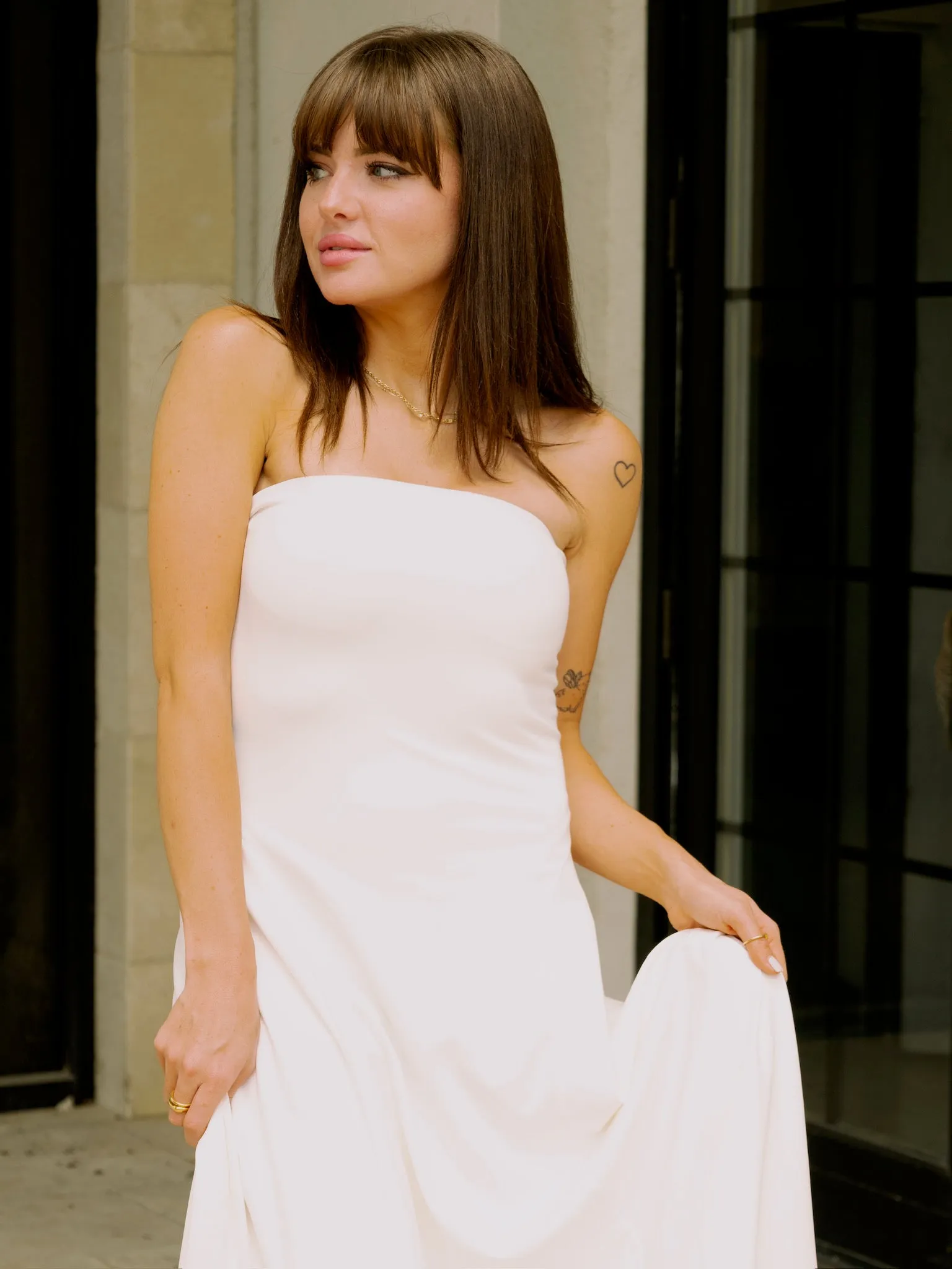 Miss White Midi Dress